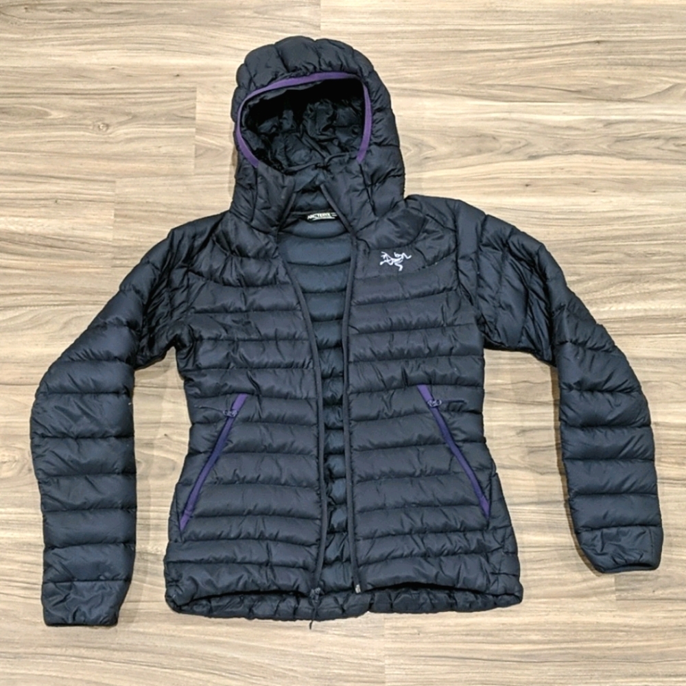 Arc'teryx Cerium LT Hoody Navy Blue/Purple W's XS
